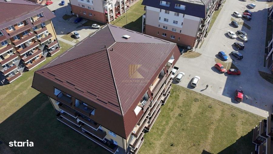 Apartament cu 2 camere nedecomandat în Sânpetru