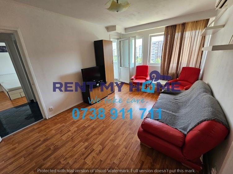 Apartament cu 2 camere semidecomandat, mobilat în Dristor