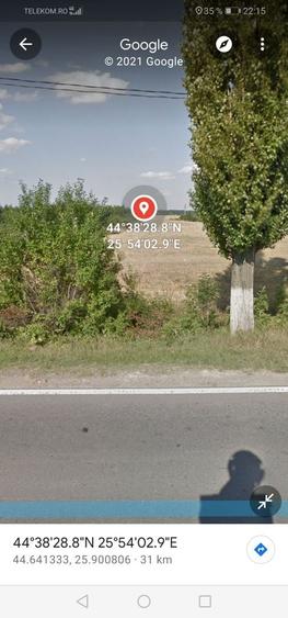 Teren Construcții intravilan de 80975 mp, în Crevedia