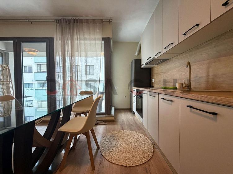 Apartament cu 3 camere semidecomandat, mobilat în Borhanci