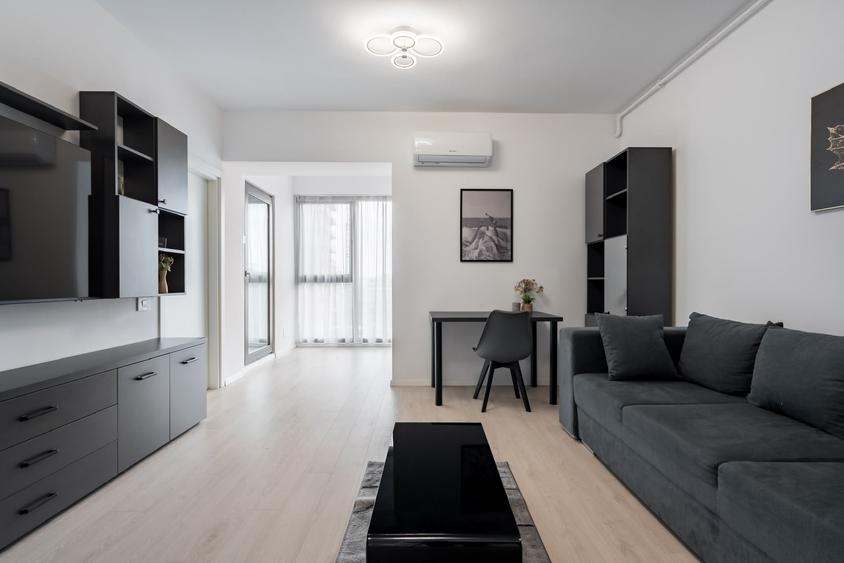 Apartament cu 2 camere, mobilat în Sisești