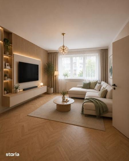 Apartament cu 2 camere semidecomandat în Gării