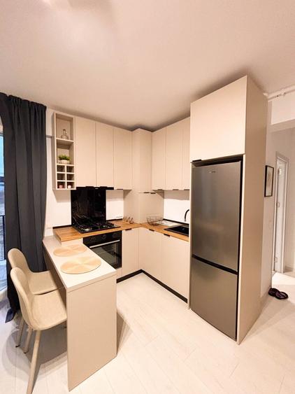 Apartament cu 2 camere semidecomandat, mobilat în Otopeni