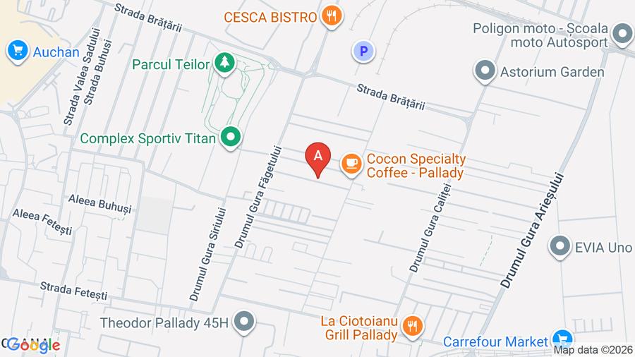 Teren Construcții intravilan de 540 mp, în Theodor Pallady