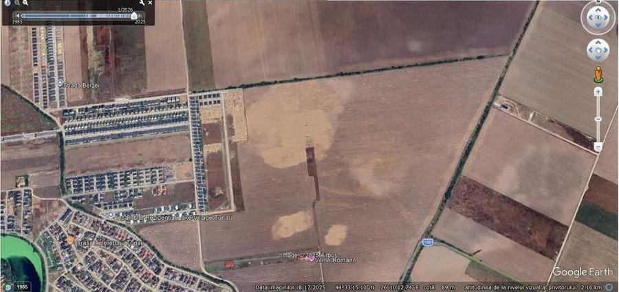 Teren Construcții intravilan de 8000 mp, în Tunari