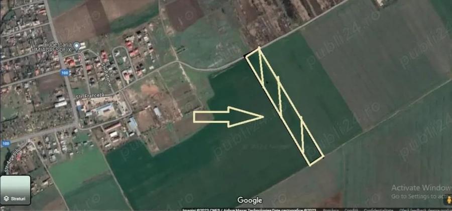 Teren Stradal Fundeni Calarasi parcelabil stradal - 2