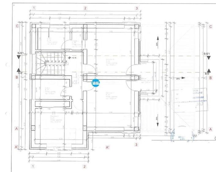 Casă individuală cu 5 camere cu Canalizare în Șorogari