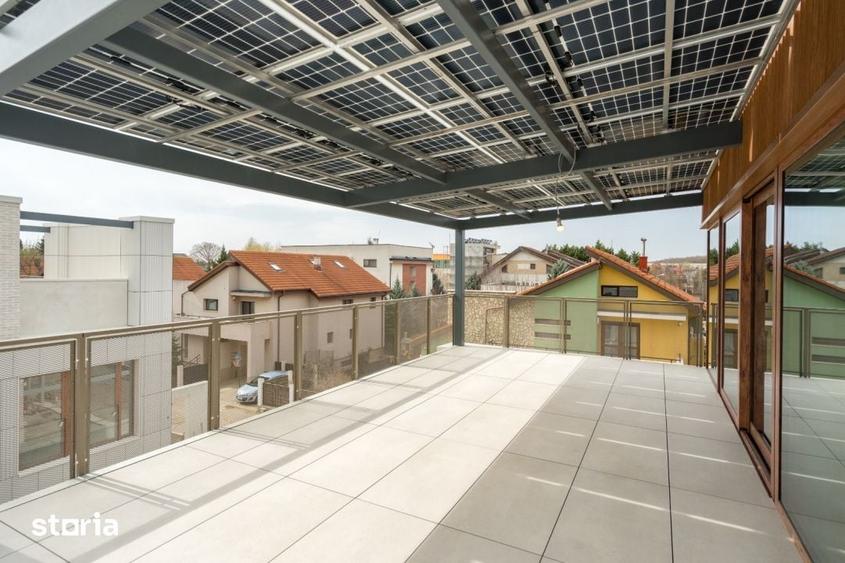 Casa moderna, P+2E, Voluntari 200 mp utili cu terase generoase si - 14