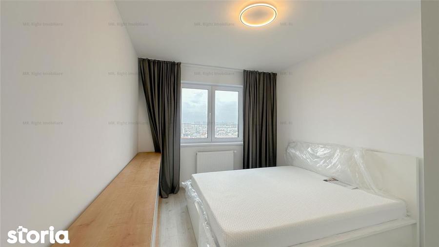 Apartament cu 3 camere decomandat, mobilat în Tractorul