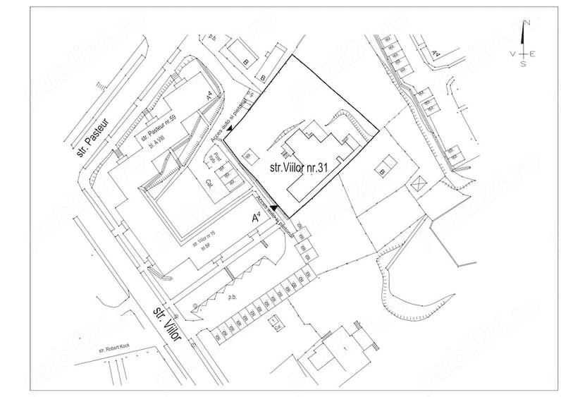P.F. vind TEREN 1770 mp in cartierul Zorilor cu casa existenta demolabila. - 7
