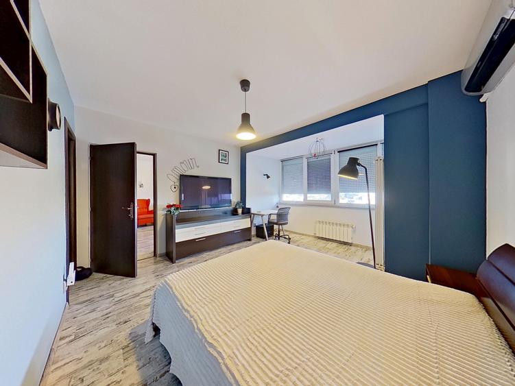 Apartament cu 2 camere semidecomandat în Gara de Nord