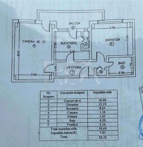 Apartament cu 2 camere decomandat, mobilat în Ștefan cel Mare