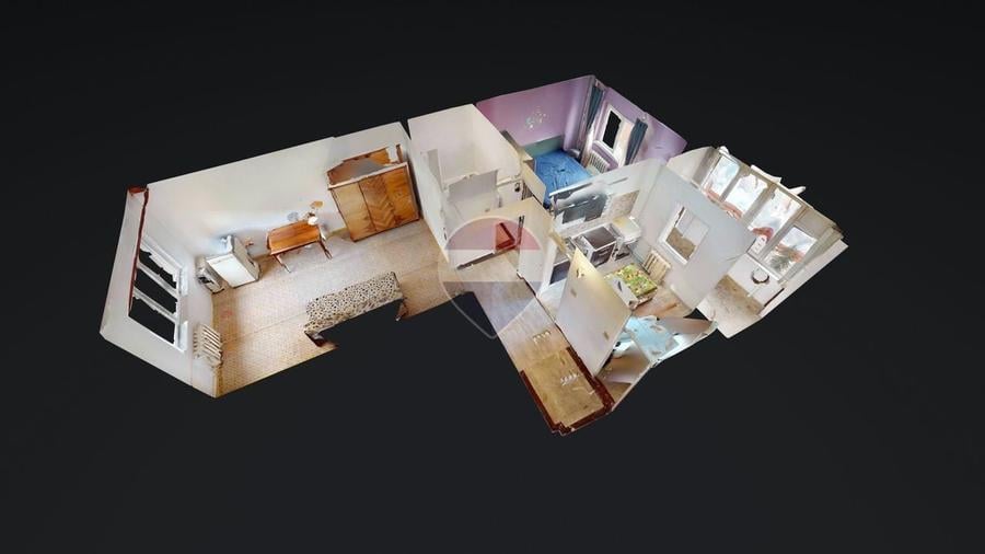 Apartament cu 2 camere decomandat în 13 Decembrie