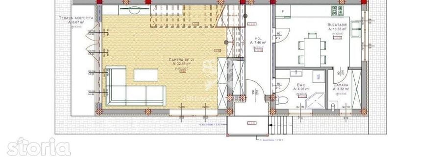 Casă cu 4 camere cu Teren 300 Mp în Bună Ziua