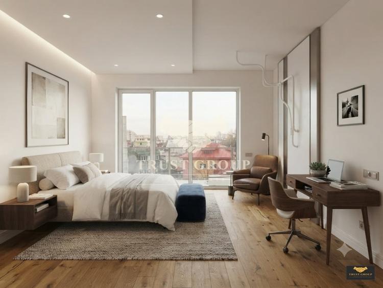 Penthouse cu 3 camere decomandat, mobilat în Floreasca
