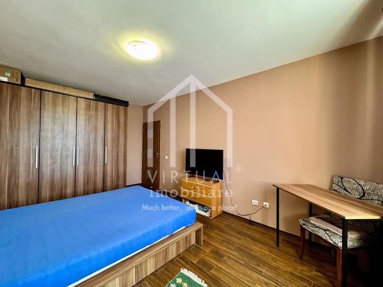 Apartament cu 3 camere semidecomandat, mobilat în Hipodrom 3