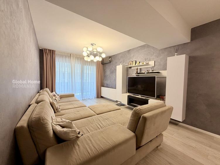 Apartament cu 3 camere decomandat, mobilat în Pipera