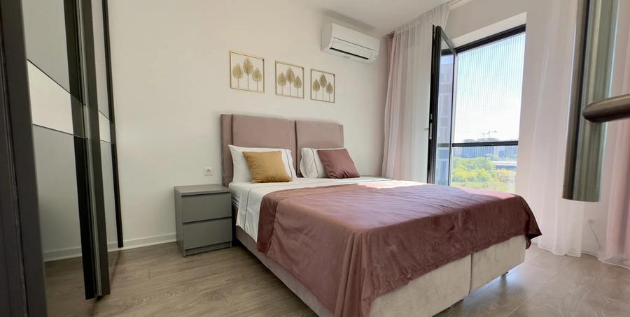 Apartament cu 2 camere semidecomandat, mobilat în Aviației