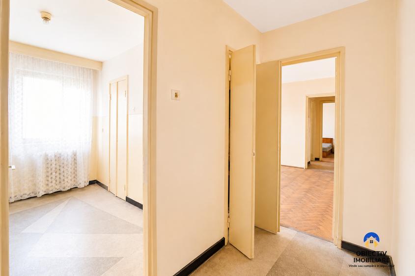 Apartament cu 2 camere semidecomandat în Mărăței