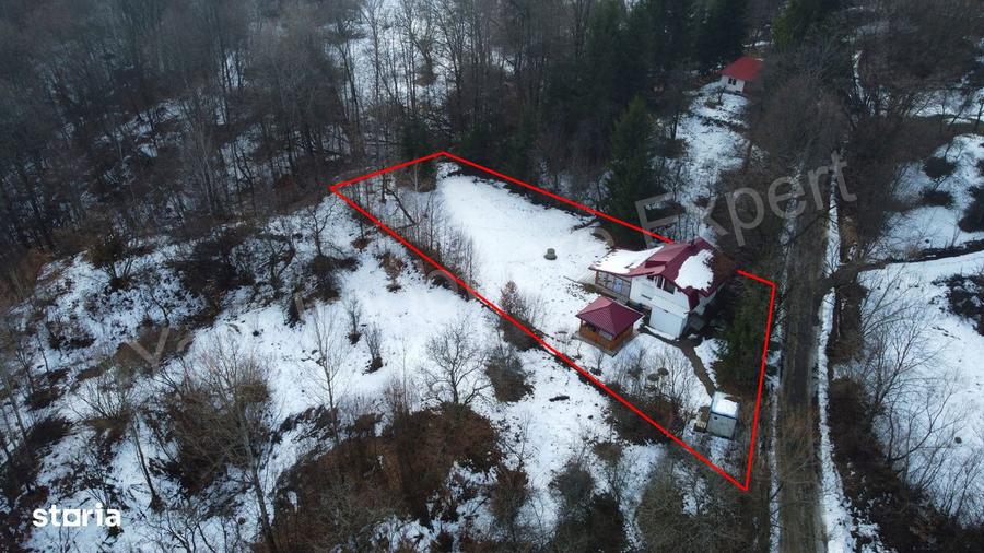 Casă cu 4 camere cu Teren 1435 Mp în Bradu