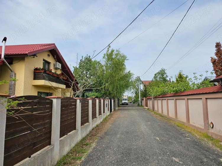 Teren intravilan curti constructii Darza pentru casa duplex 3km pana in Buftea Corbeanca A0 - 1