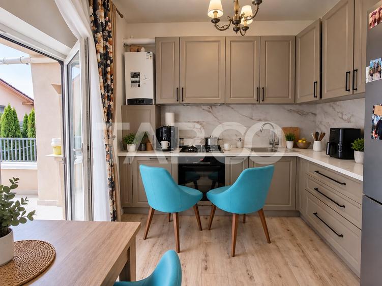 Apartament cu 2 camere decomandat, mobilat în Șelimbăr