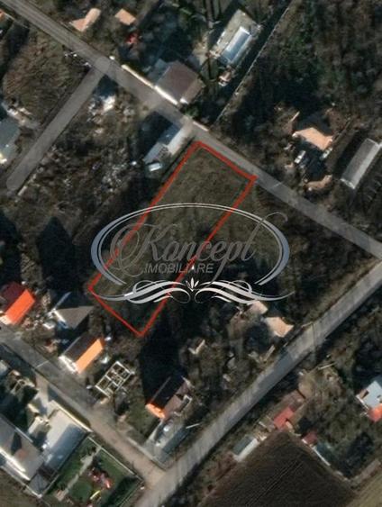 Teren Construcții intravilan de 1763 mp, în Jucu de Sus