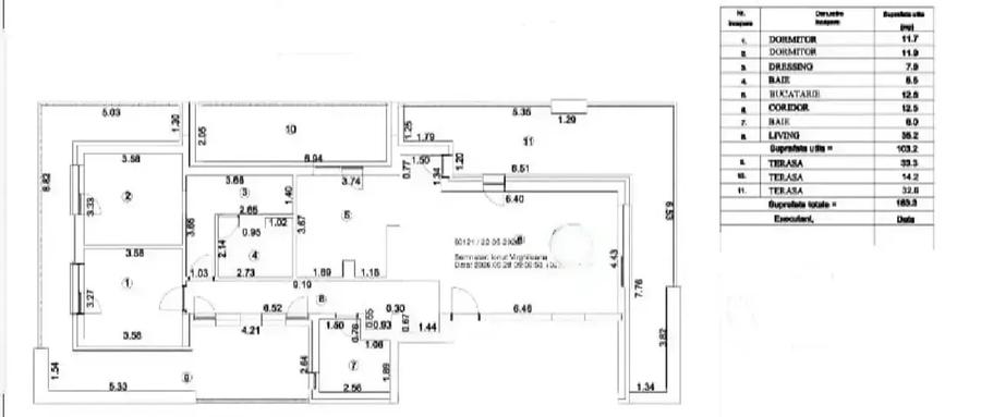 Apartament cu 3 camere decomandat în Vitan
