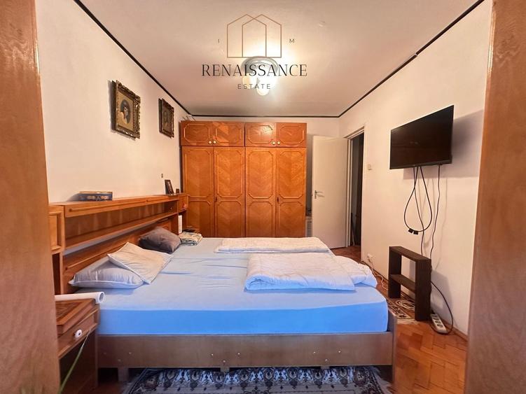 Apartament cu 3 camere semidecomandat, mobilat în Dacia