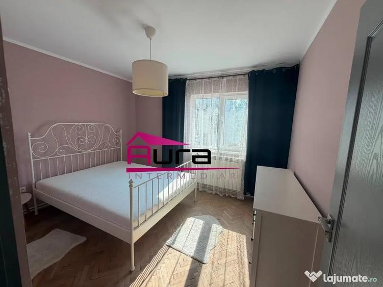 Apartament cu 3 camere nedecomandat în Central