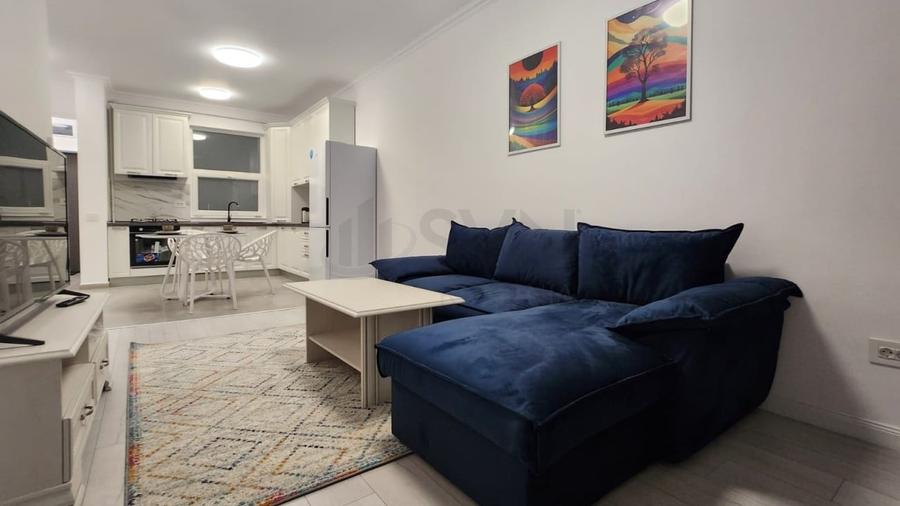 Apartament cu 2 camere semidecomandat, mobilat în Pipera