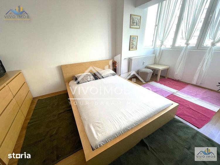 Apartament cu 3 camere, mobilat în Moșilor