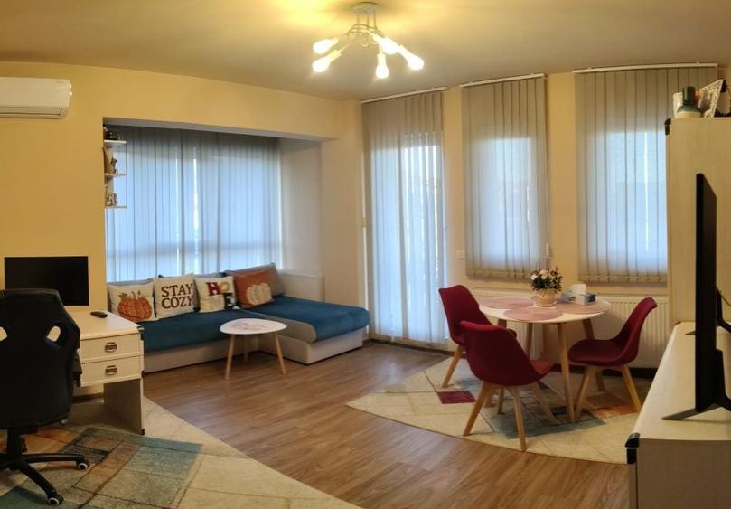 Apartament cu 2 camere semidecomandat, mobilat în Dâmbul Rotund