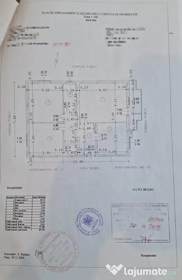 Apartament cu 3 camere decomandat în Unirii Nord