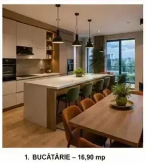 Penthouse cu 3 camere decomandat în Dacia