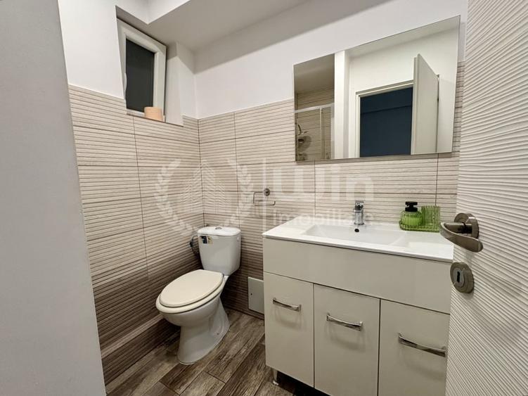 Apartament cu 2 camere semidecomandat, mobilat în Plopilor