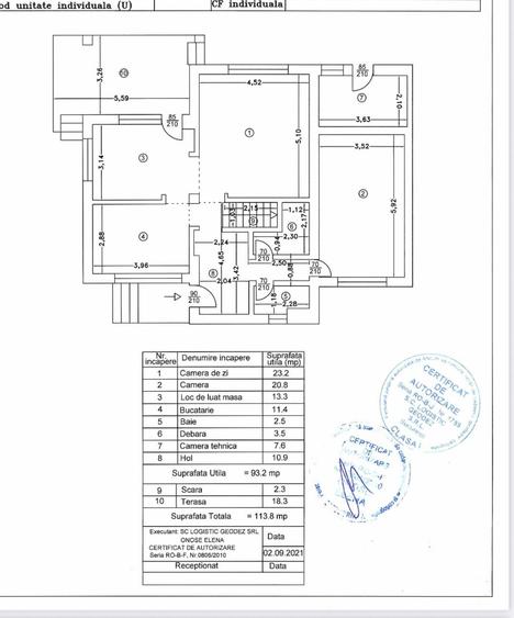 Casă individuală cu 5 camere cu Canalizare în Ultracentral