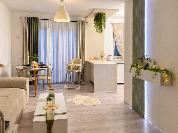 Apartament cu 2 camere decomandat, mobilat în Șelimbăr