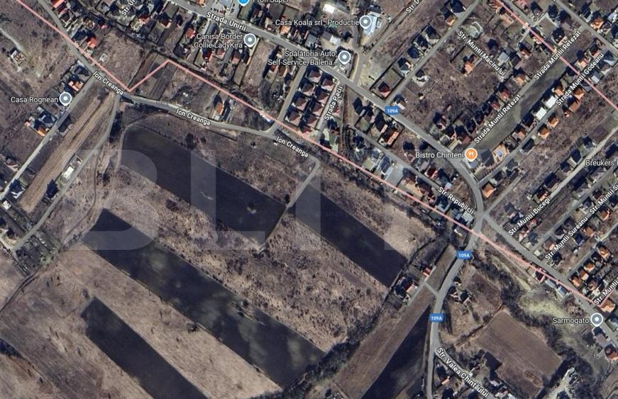 Teren Construcții intravilan de 1400 mp, în Chinteni