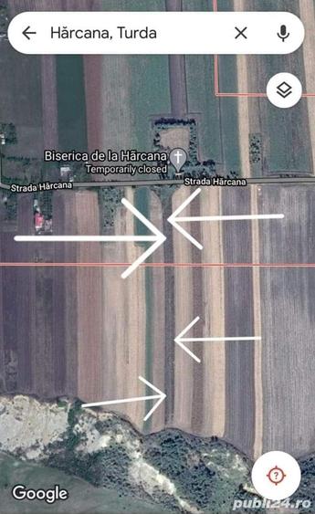 Teren de 4000 mp, în Central