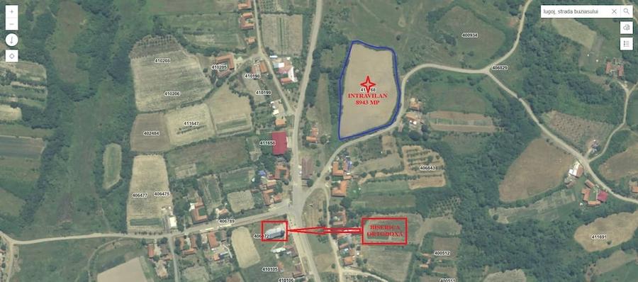 Teren de 8943 mp, în Central