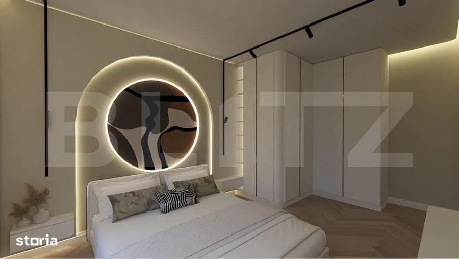 Apartament Cu 2 Camere, 65,1 Mp, Zona Tudor - Skyline Residence - 4