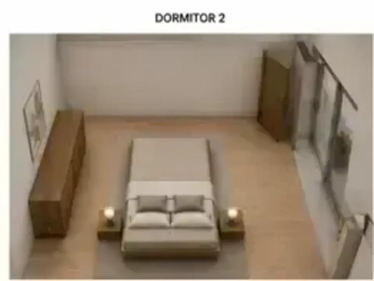 Apartament cu 3 camere semidecomandat în Pipera