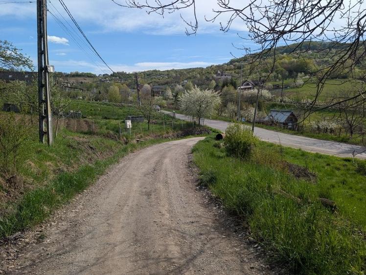 Teren de vanzare Valea Jelnii langa asfalt - 1