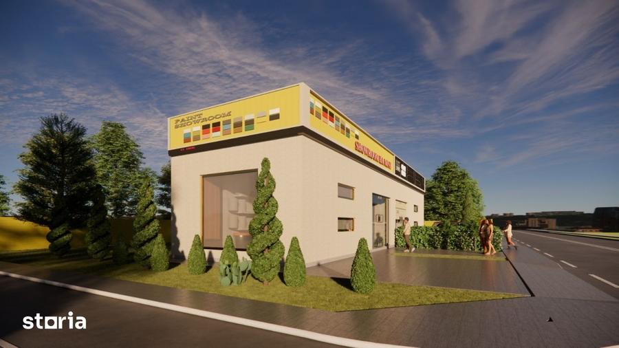 Teren Autorizatie Hala/Showroom Calea Bucuresti Berceni Vidra | #MG4E - 4
