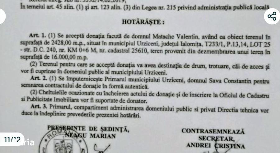 Teren de 530 mp, în Exterior Vest