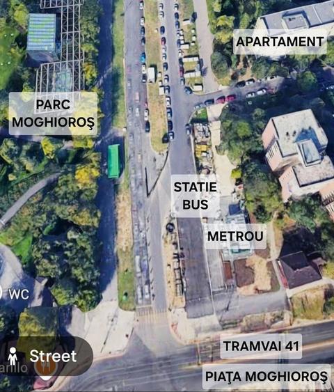 Apartament cu 2 camere semidecomandat în Drumul Taberei