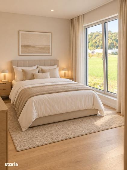 Casa tip duplex, 157 mp, cu gard, la drum asfaltat, Santana, Unirii - 15