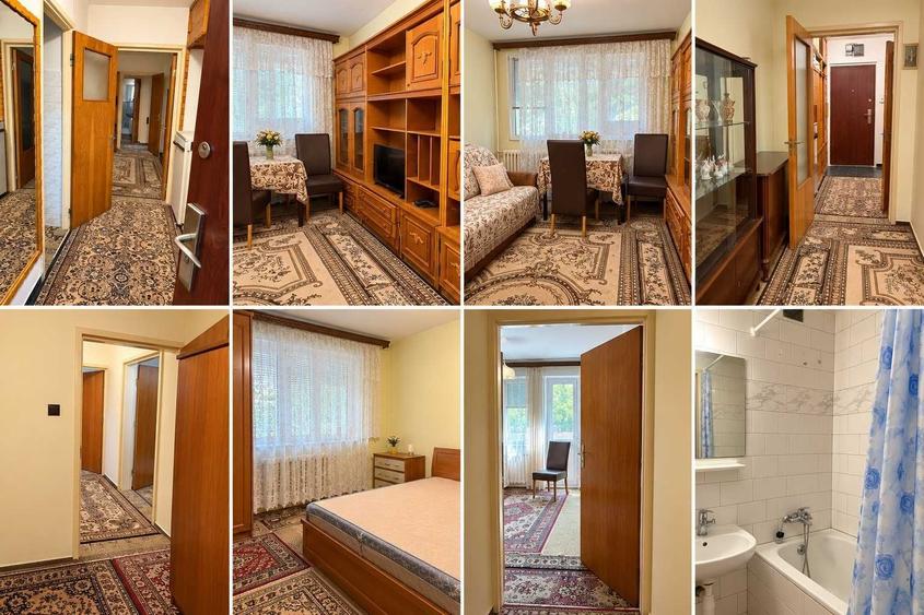 Apartament cu 3 camere semidecomandat în Central