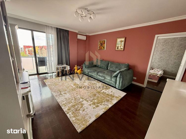Apartament cu 2 camere semidecomandat, mobilat în Bună Ziua